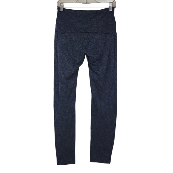 Athleta‎ Mercer Herringbone Tight Navy Small - Picture 2 of 6